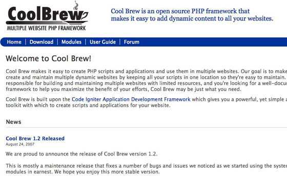 CoolBrew Framework
