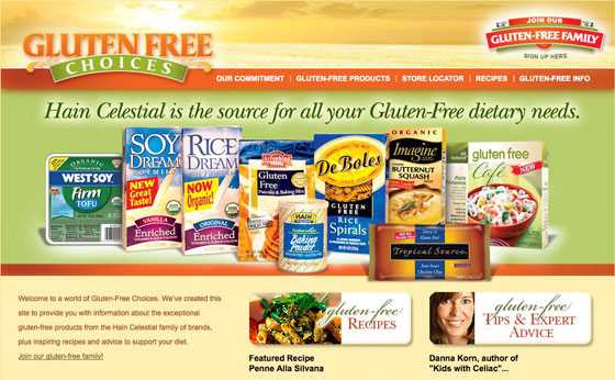 Gluten Free Choices