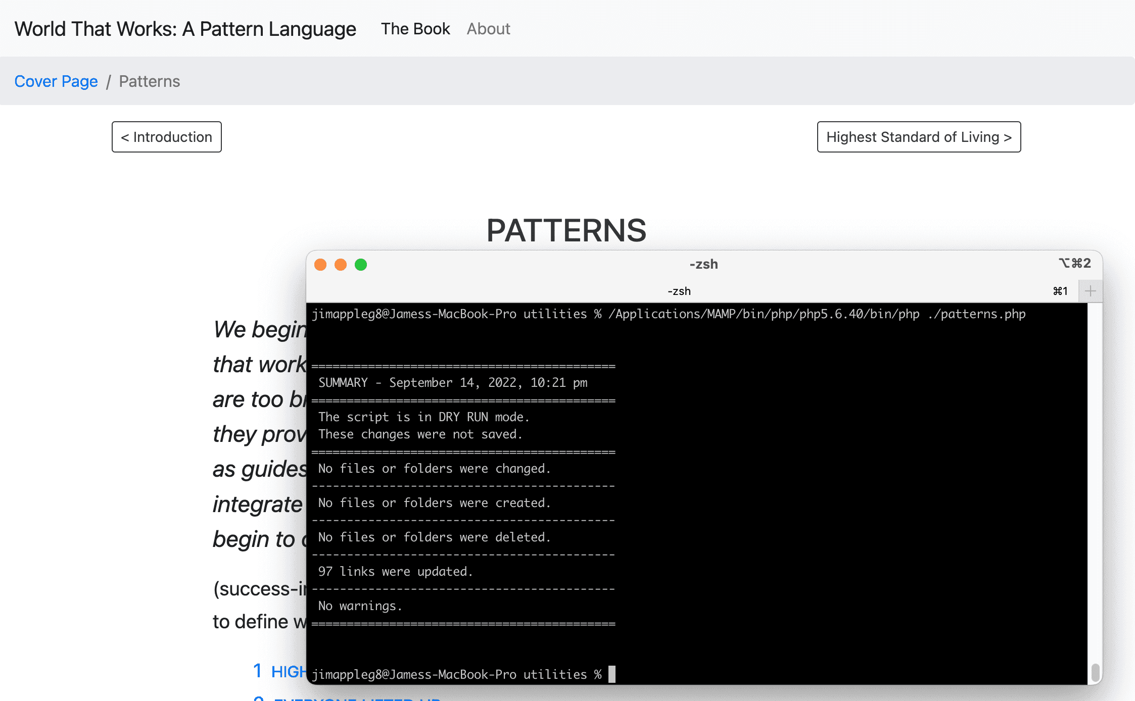 WTW Patterns
